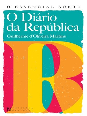 cover image of O Essencial Sobre o Diário da República